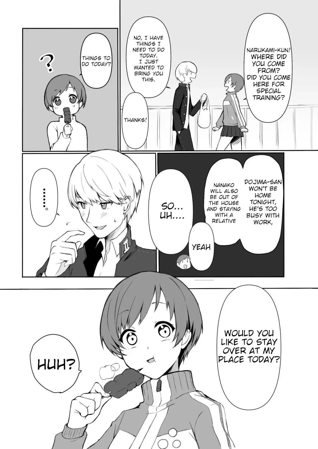 [Aaa - Koyuki] Satonaka Chie wa Gamandekinai | Chie Satonaka Can't Endure it Fhentai - Page 4