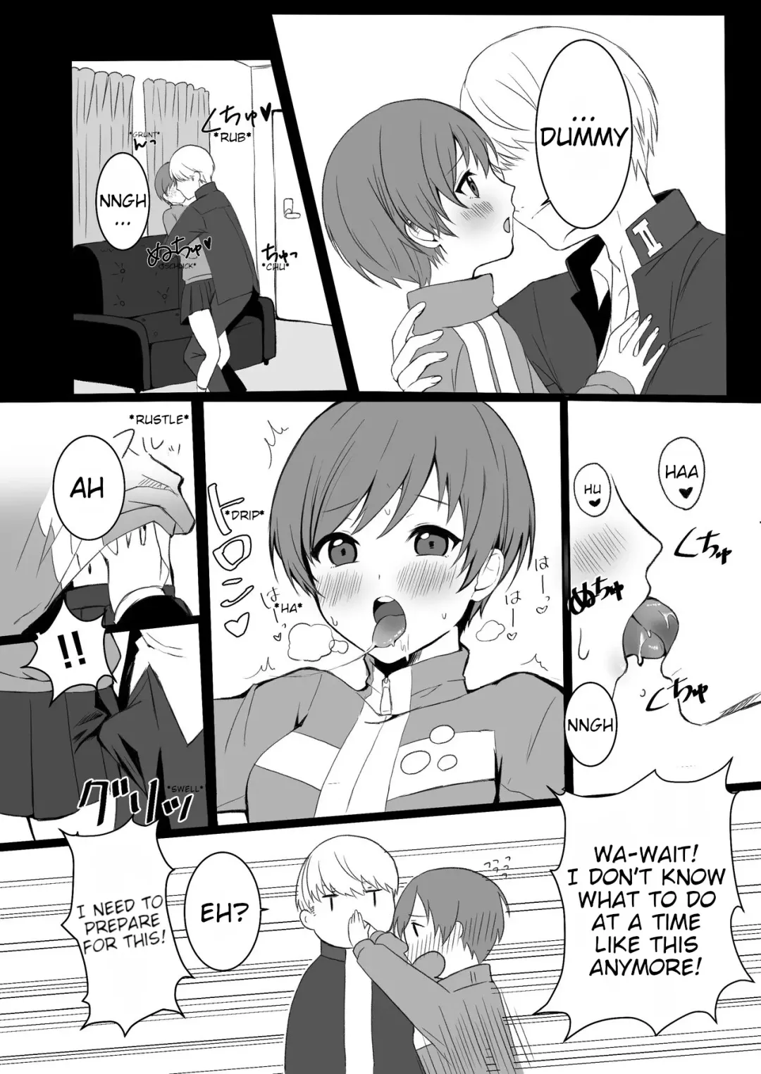 [Aaa - Koyuki] Satonaka Chie wa Gamandekinai | Chie Satonaka Can't Endure it Fhentai - Page 7