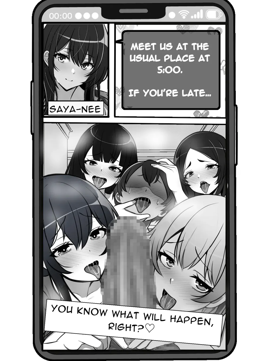 Teisou Gyakuten Toshi Damasarete Nyuukai Shita YariCir Shuudan no Leader ga Dou Mitemo Hatsukoi no Onee-san nano daga | Reverse Chastity City ~The Leader of a Fuckclub That Tricked Me Into Joining Seems to Be a Virgin~ Fhentai - Page 44