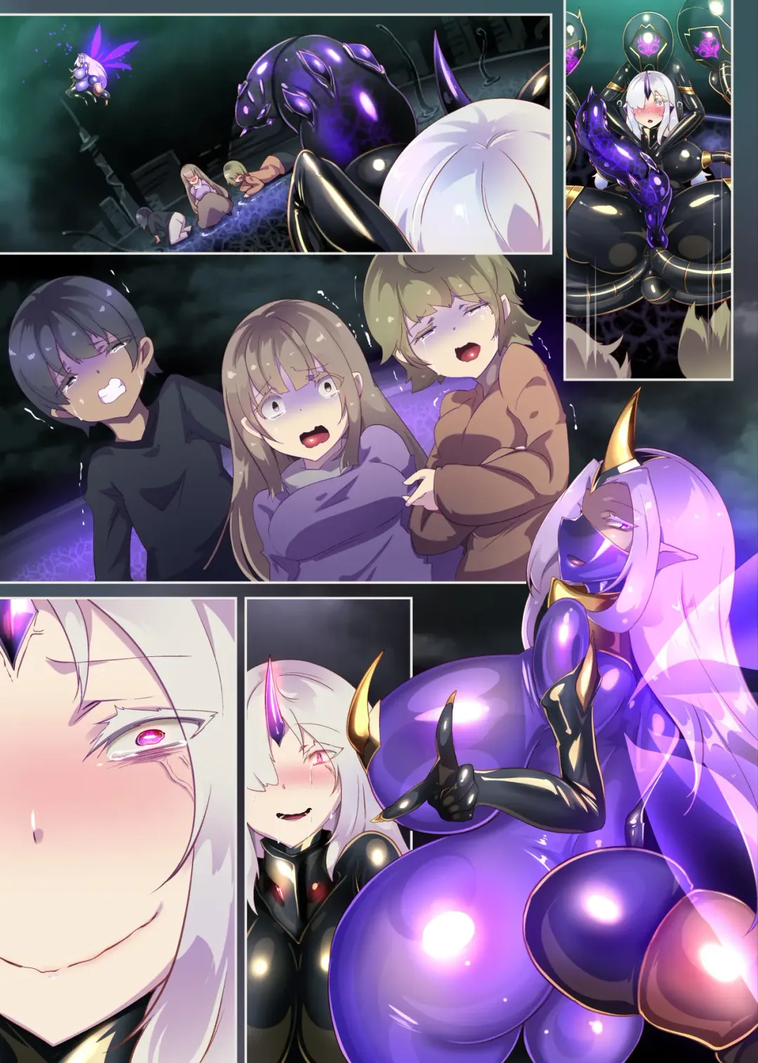 Josou Shounen Hero no Kimi ga Jaaku na Soshiki de TS shite Midara na Onna Kanbu ni Ochiru Manga -Trans Dark Executive- Fhentai - Page 61