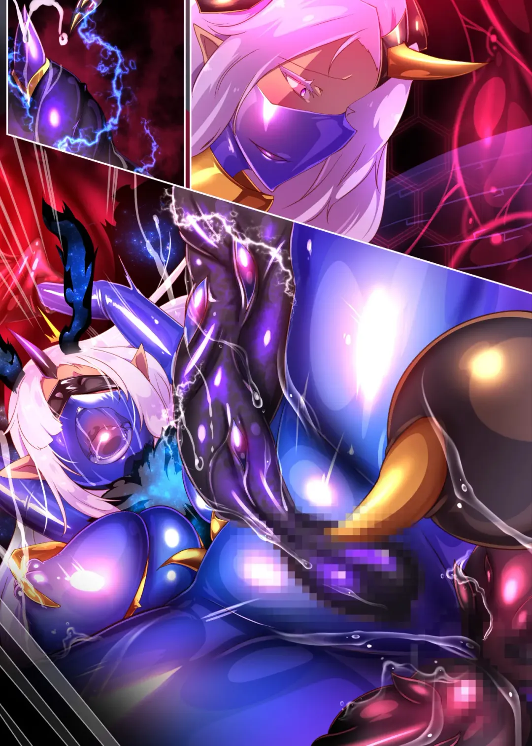 Josou Shounen Hero no Kimi ga Jaaku na Soshiki de TS shite Midara na Onna Kanbu ni Ochiru Manga -Trans Dark Executive- Fhentai - Page 71