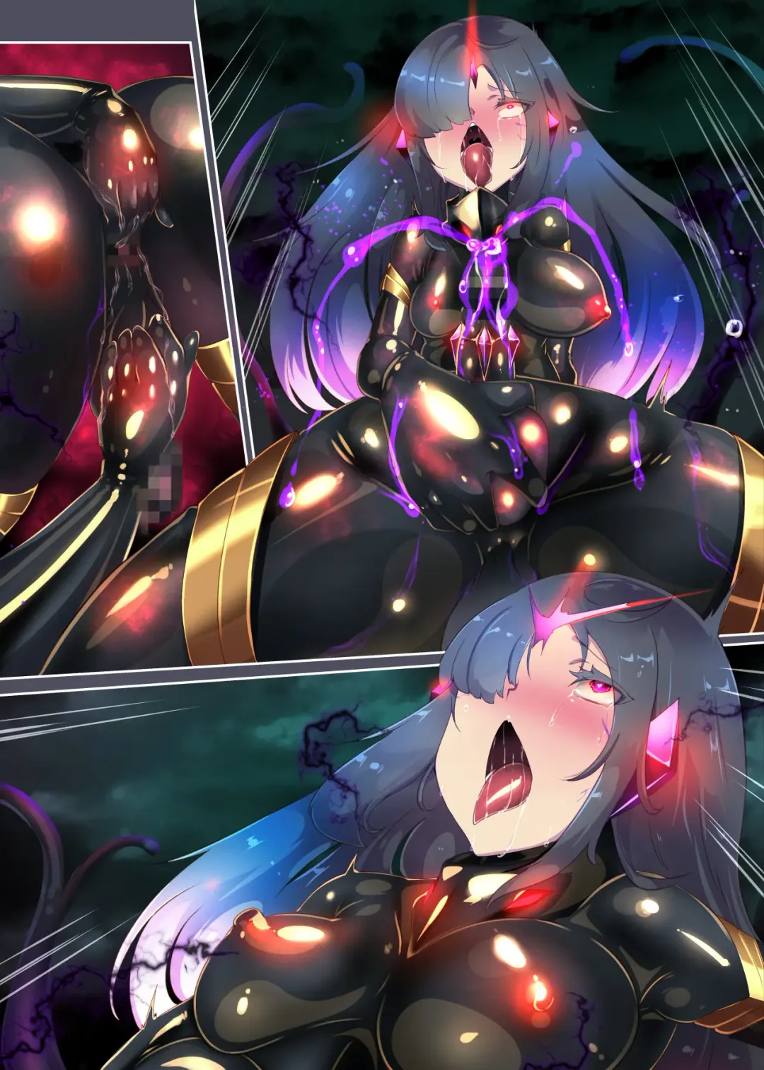 Josou Shounen Hero no Kimi ga Jaaku na Soshiki de TS shite Midara na Onna Kanbu ni Ochiru Manga -Trans Dark Executive- Fhentai - Page 97