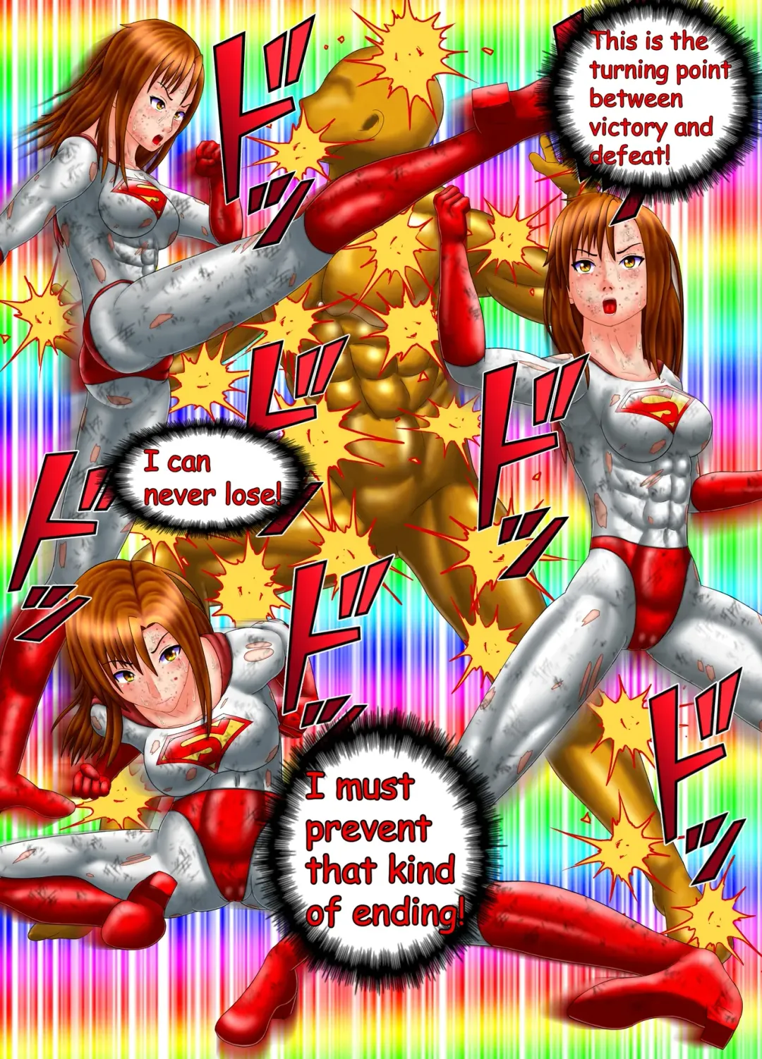 SuperWoman; The End Of Justice Fhentai - Page 58