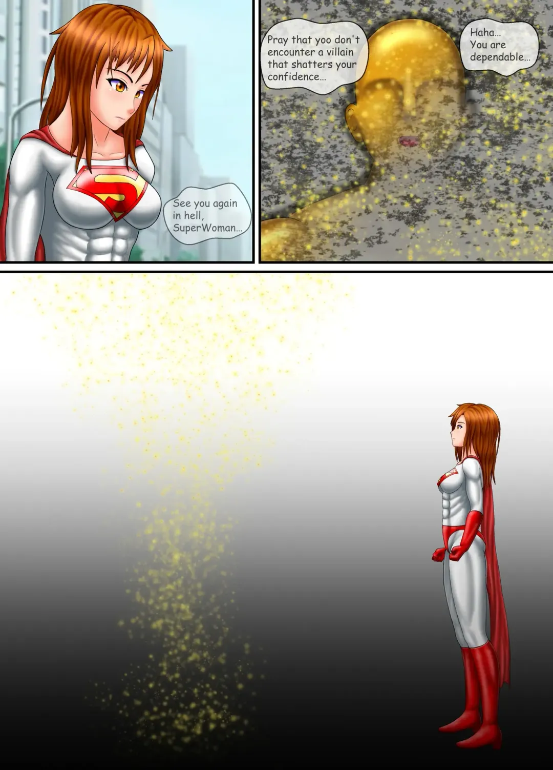 SuperWoman; The End Of Justice Fhentai - Page 64