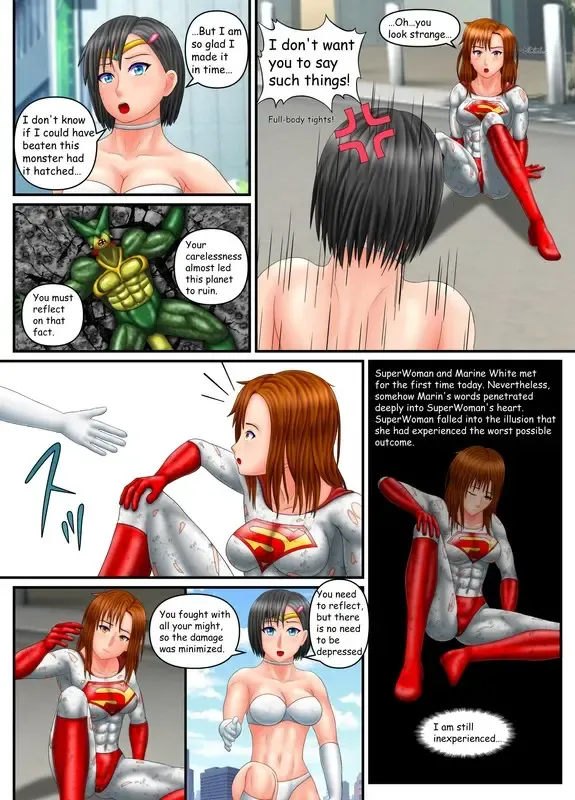 SuperWoman; The End Of Justice Fhentai - Page 76