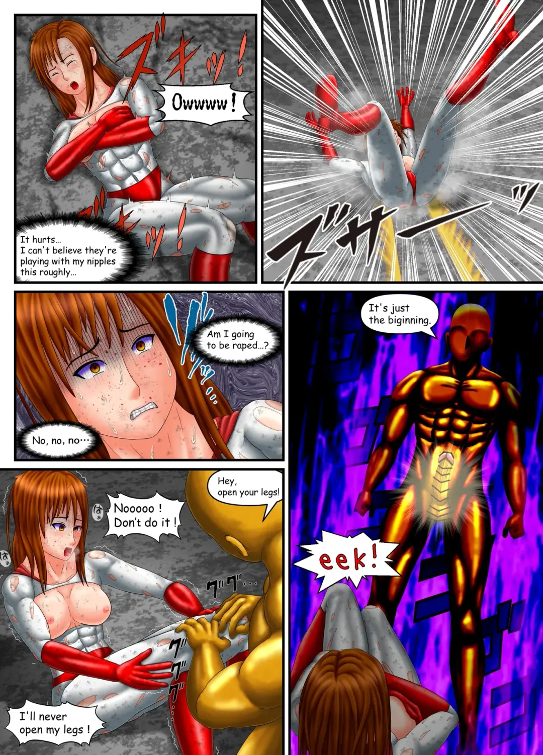 SuperWoman; The End Of Justice Fhentai - Page 9