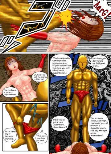 SuperWoman; The End Of Justice Fhentai - Page 51