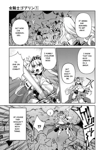 [Shindou] Female Knight Goblin Ch.1 (uncensored) Fhentai - Page 5