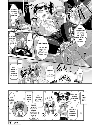 [Nagi Ichi] Hatsumei Shounen Touma! ~Tetsuda Hakase no Gyakushuu Hen~ | Boy Genius Touma-kun! vs. The Evil Dr. Tetsuda's Torture Machine! Fhentai - Page 21
