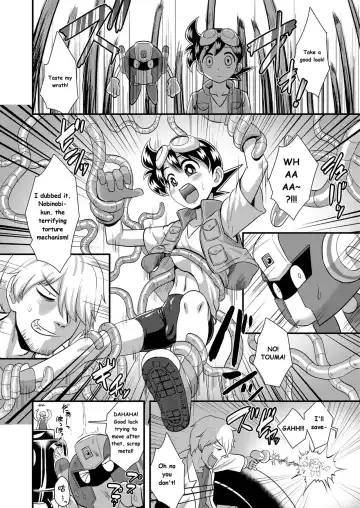 [Nagi Ichi] Hatsumei Shounen Touma! ~Tetsuda Hakase no Gyakushuu Hen~ | Boy Genius Touma-kun! vs. The Evil Dr. Tetsuda's Torture Machine! Fhentai - Page 5
