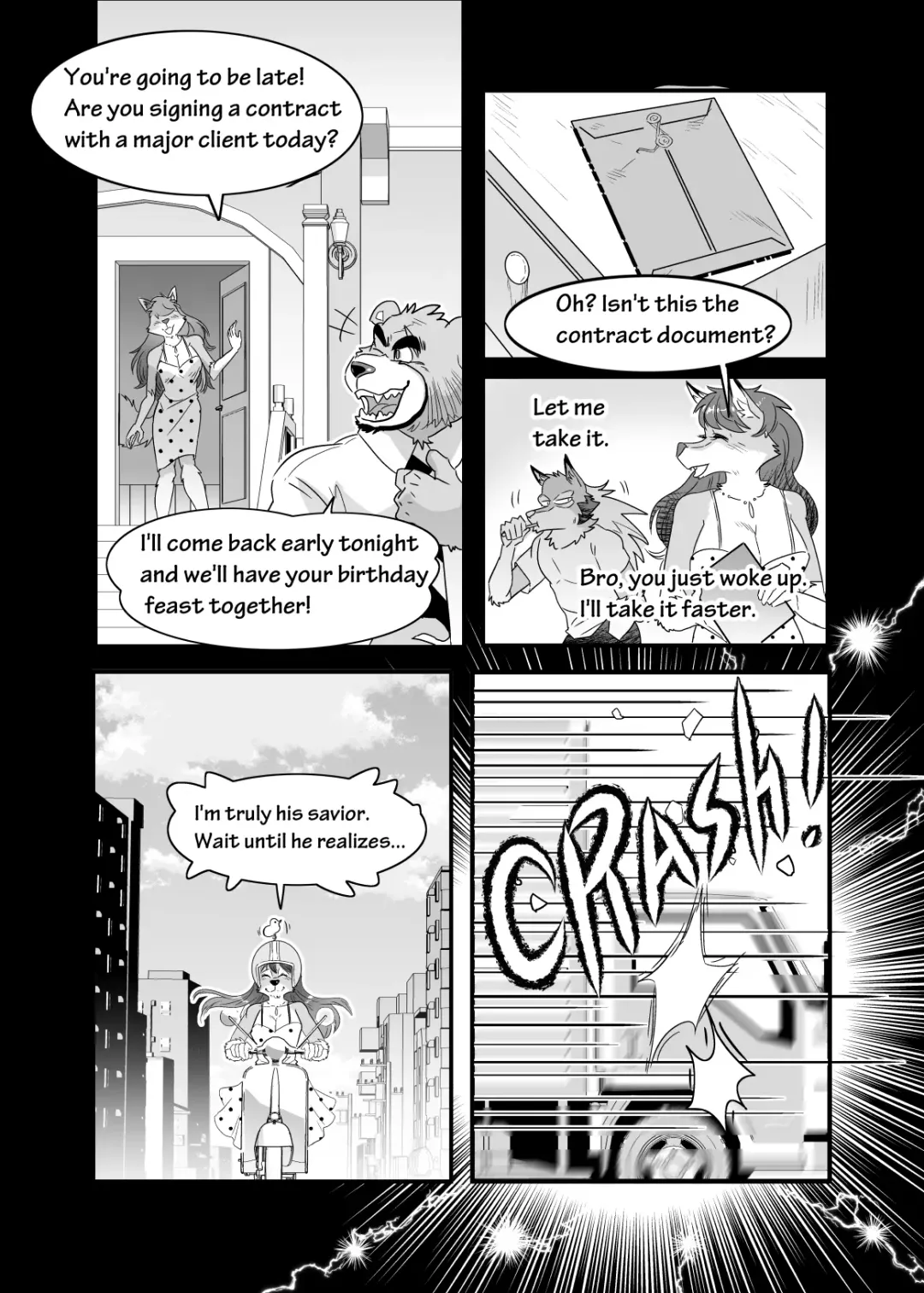 [Kuma Hachi] Straight Landlord and GAY Tenant Fhentai - Page 35