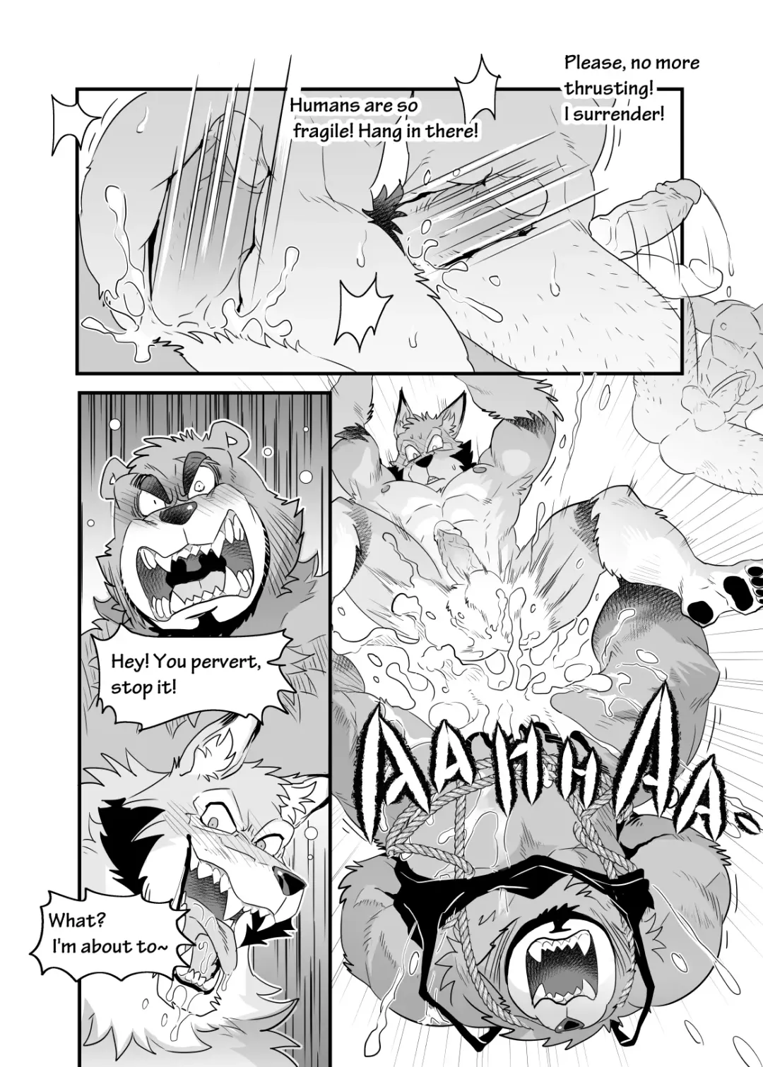 [Kuma Hachi] Straight Landlord and GAY Tenant Fhentai - Page 44