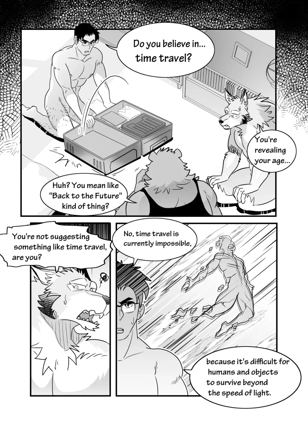 [Kuma Hachi] Straight Landlord and GAY Tenant Fhentai - Page 50