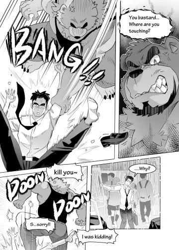 [Kuma Hachi] Straight Landlord and GAY Tenant Fhentai - Page 15