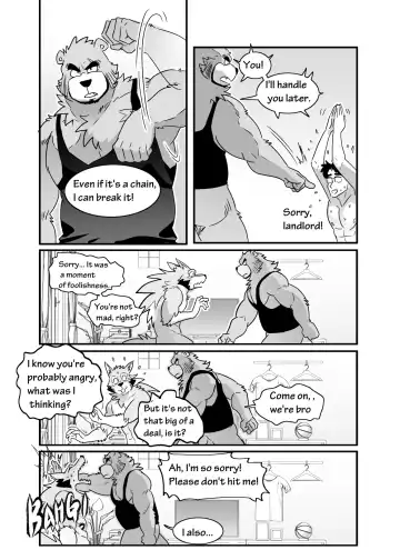 [Kuma Hachi] Straight Landlord and GAY Tenant Fhentai - Page 47