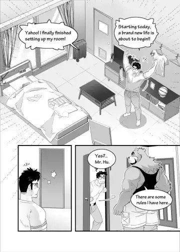 [Kuma Hachi] Straight Landlord and GAY Tenant Fhentai - Page 6