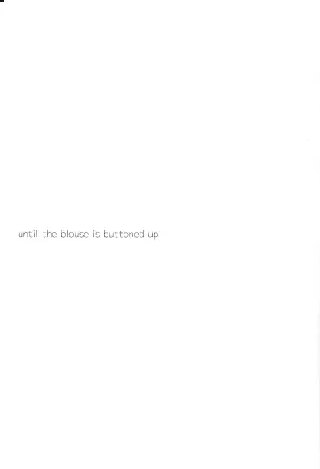 [Tonomura Chiyo] until the blouse is buttoned up Fhentai - Page 2