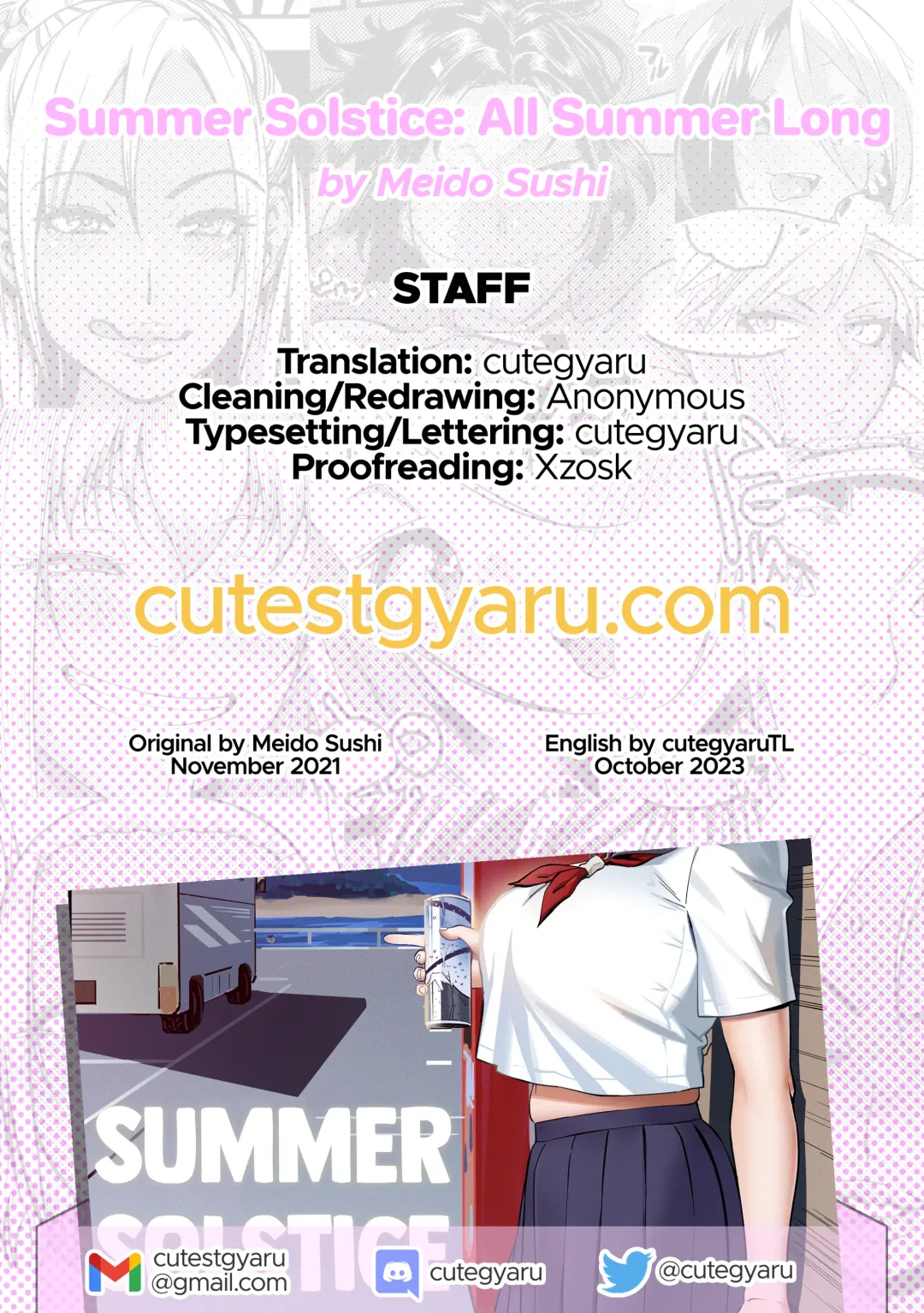 [Meido Sushi] Geshi ~Natsu ga Owaru made~ | Summer Solstice: All Summer Long Fhentai - Page 39