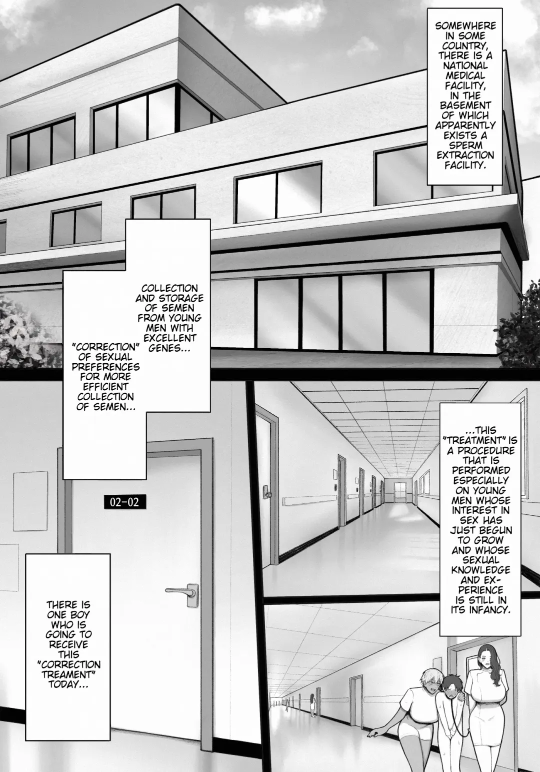 [Enko] Sakusei Tantou Onee-san "Aru Hi no Shijutsu" | Onee-sans in Charge of Squeezing "One Day Treatment" Fhentai - Page 2