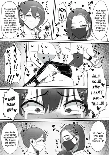 [Enko] Sakusei Tantou Onee-san "Aru Hi no Shijutsu" | Onee-sans in Charge of Squeezing "One Day Treatment" Fhentai - Page 19