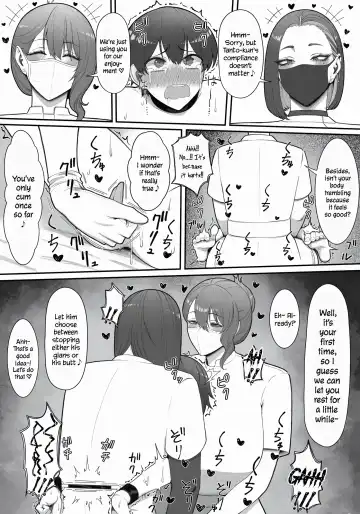 [Enko] Sakusei Tantou Onee-san "Aru Hi no Shijutsu" | Onee-sans in Charge of Squeezing "One Day Treatment" Fhentai - Page 26