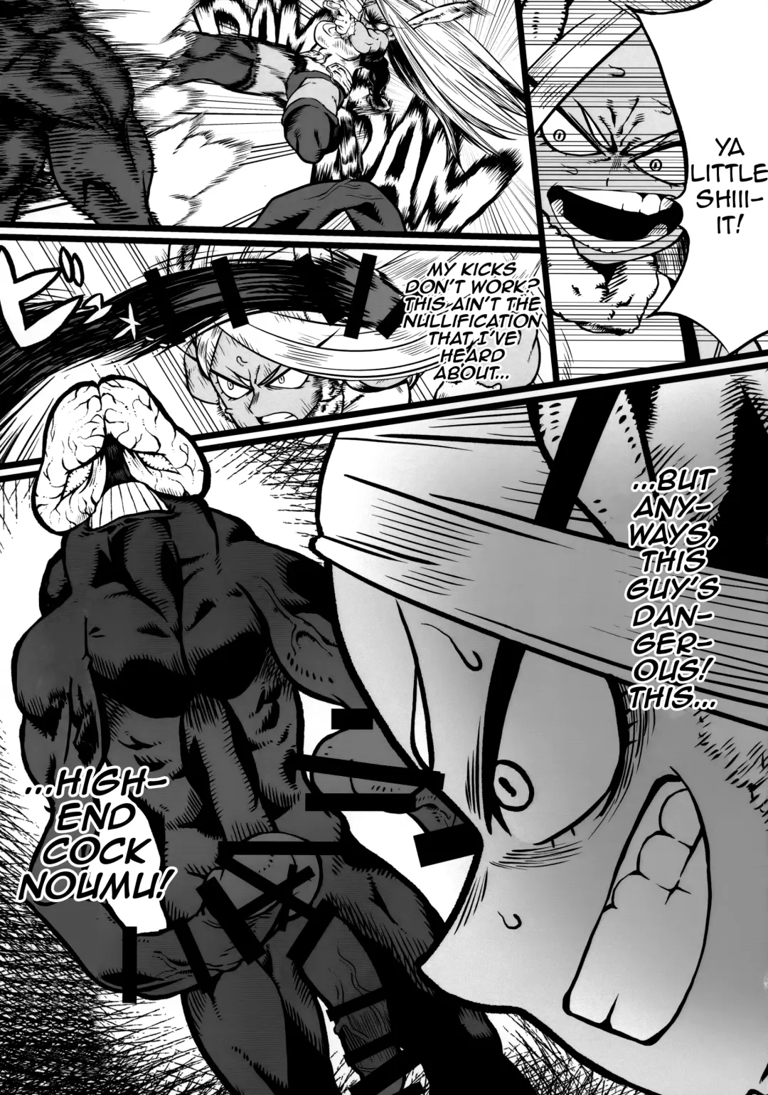[Dance A Key] Mirko vs Chinpo Nounashi | Mirko vs Dick Noumu Fhentai - Page 2