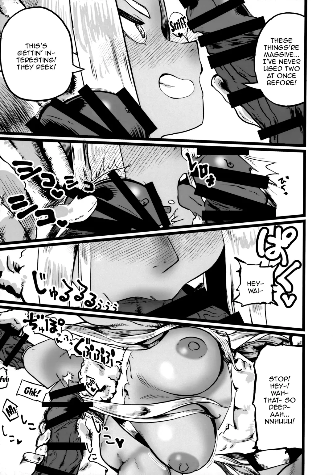 [Dance A Key] Mirko vs Chinpo Nounashi | Mirko vs Dick Noumu Fhentai - Page 6