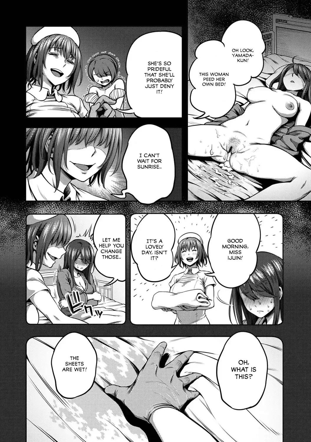 [Kameyama Shiruko] Sakusei Byoutou ~Seikaku Saiaku no Nurse shika Inai Byouin de Shasei Kanri Seikatsu~ Ch. 2 Kouhen | Life in a Hospital With Only the Worst Nurses! Ch. 2.5 Fhentai - Page 5