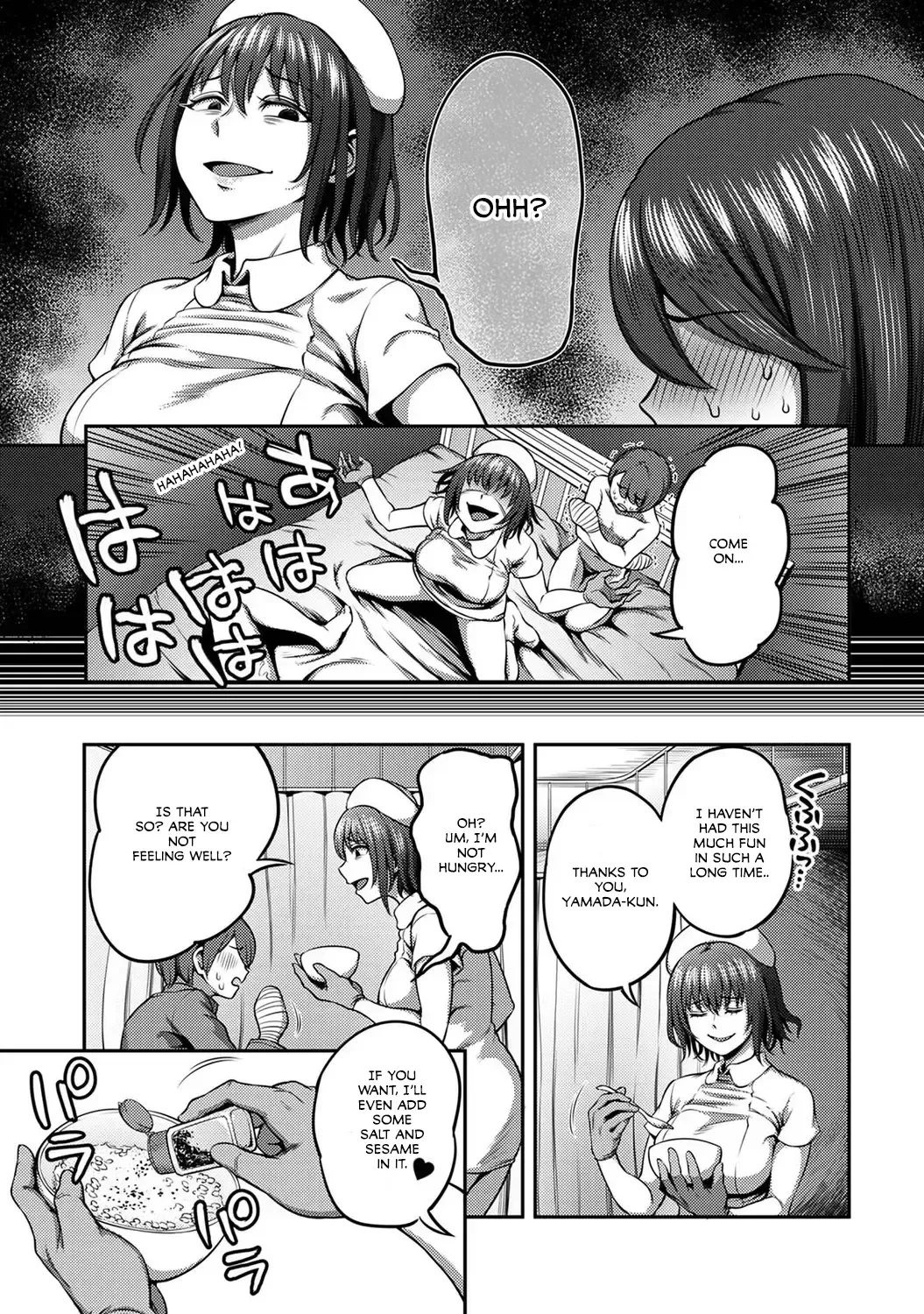 [Kameyama Shiruko] Sakusei Byoutou ~Seikaku Saiaku no Nurse shika Inai Byouin de Shasei Kanri Seikatsu~ Ch. 2 Kouhen | Life in a Hospital With Only the Worst Nurses! Ch. 2.5 Fhentai - Page 6