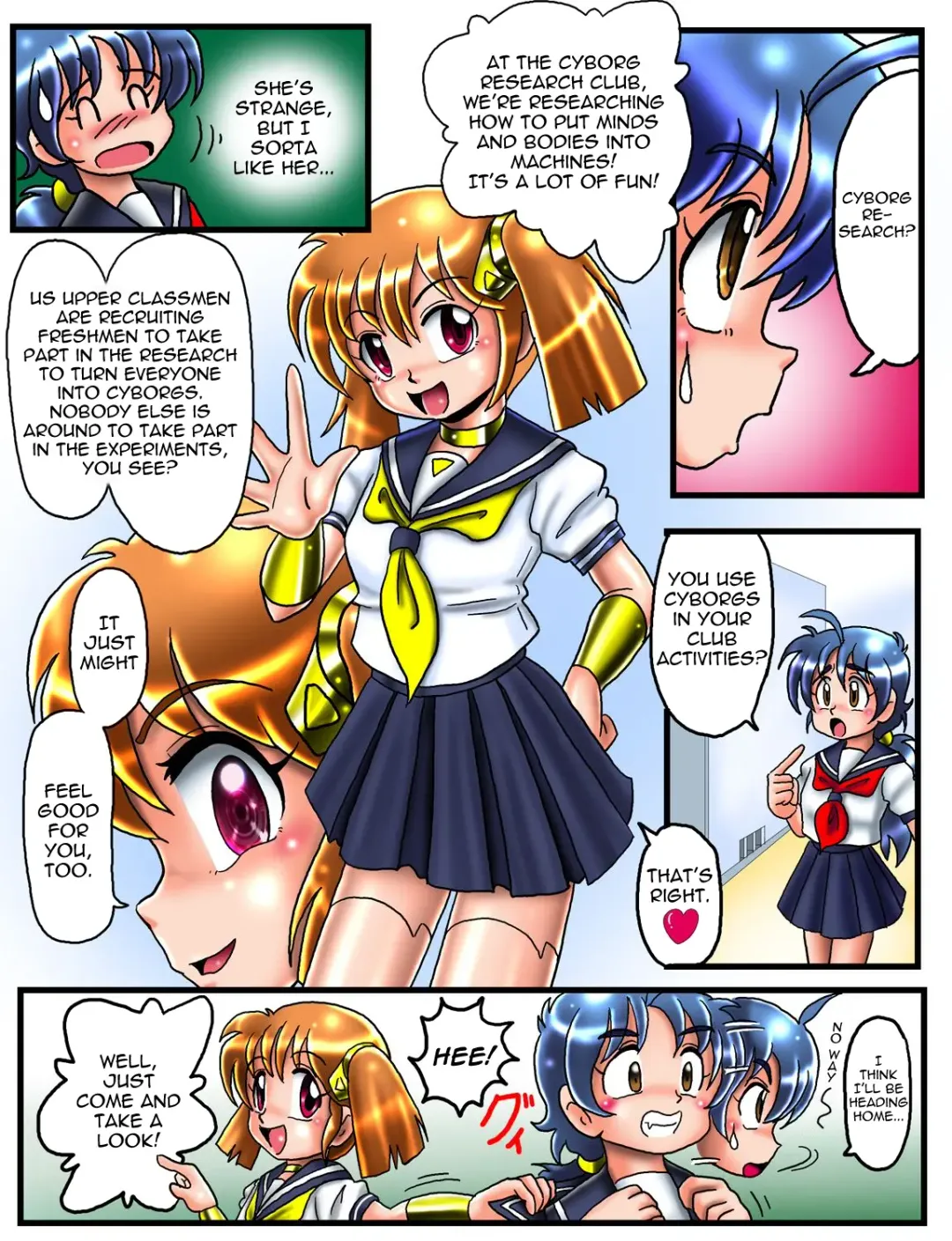 Kaizou Gakuen "Cyborg Kenkyuubu" | Modification Academy - Cyborg Department Fhentai - Page 3