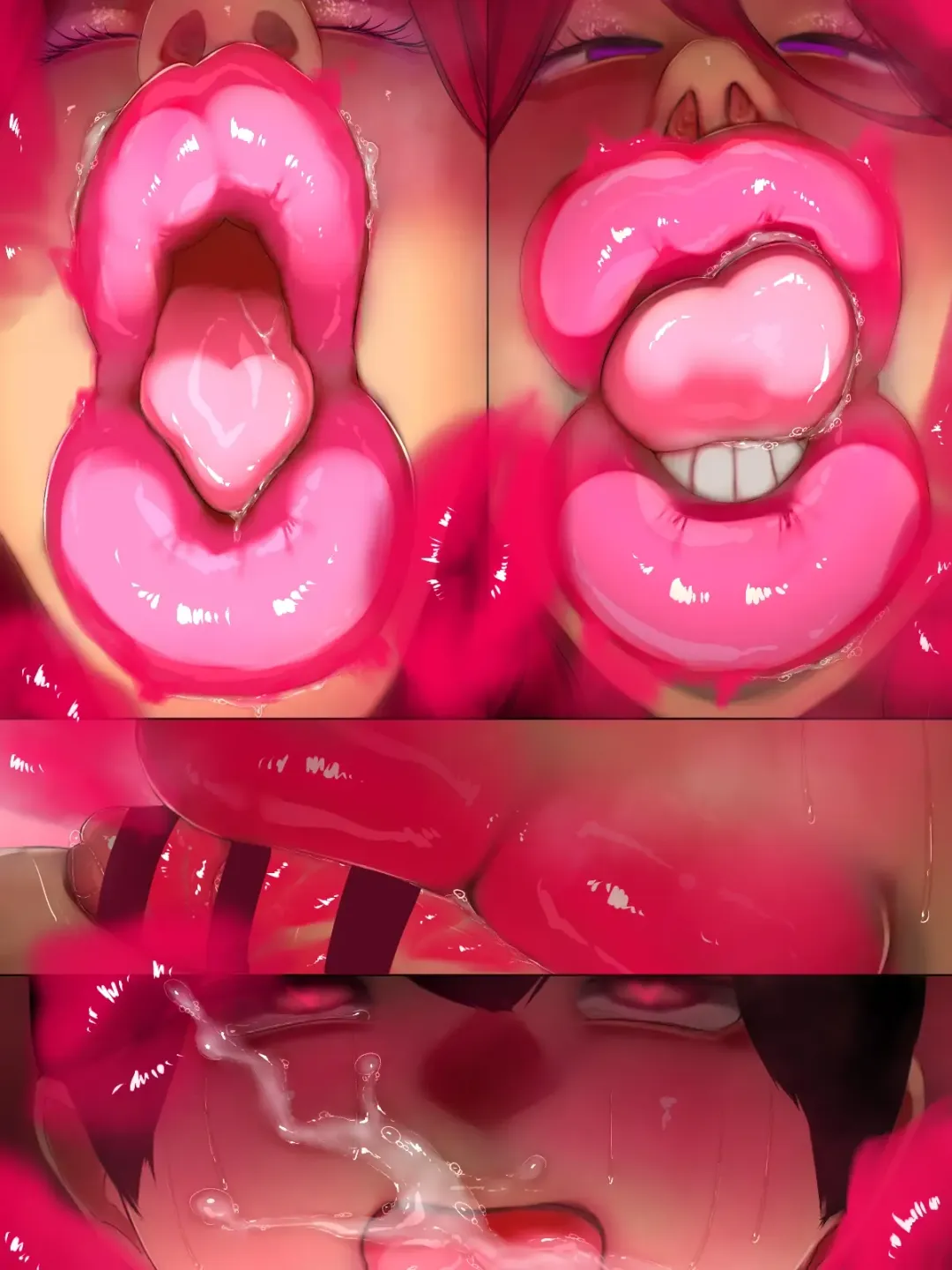 Buchu Kiss Kaijin Evil Lip no Amai Wana Fhentai - Page 44