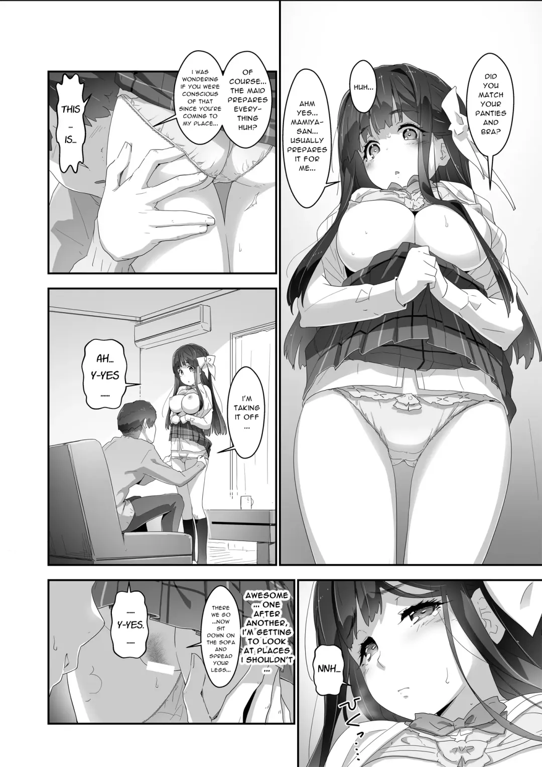 [Akata Izuki] Cocoro Controller -Saimin Appli de, Ojou-sama ga,  Onii-san ni, Itsu no Ma ni ka- | Heart Controller Fhentai - Page 11