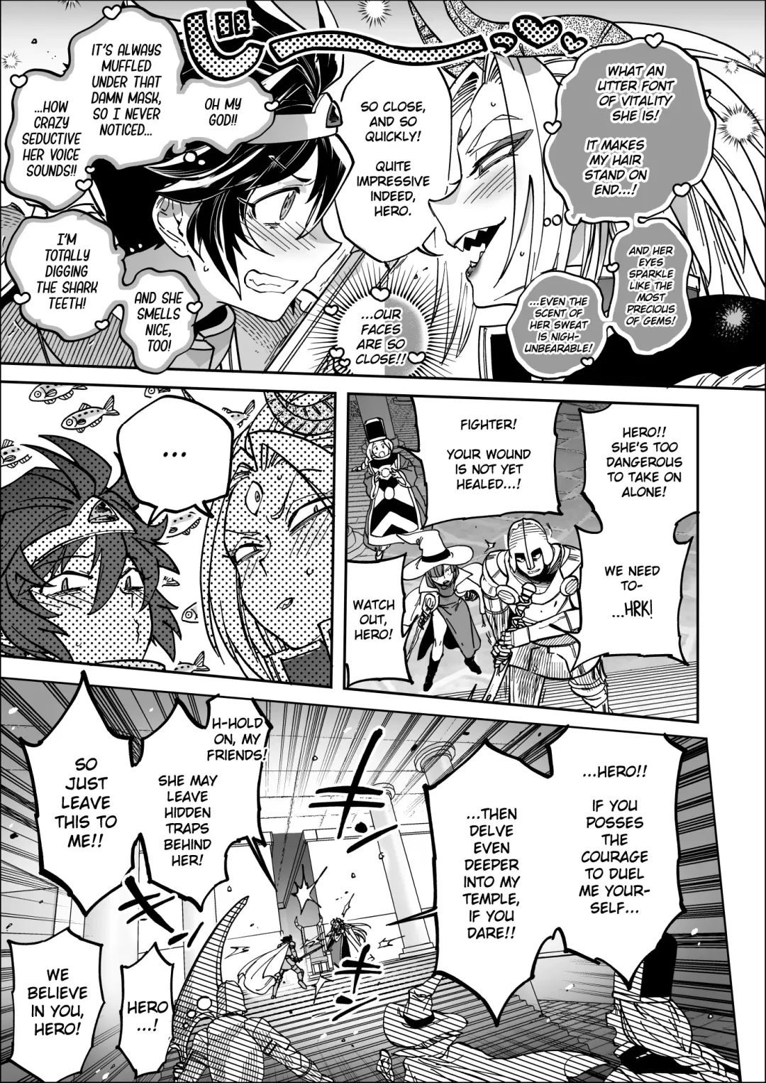 [Namboku] Saishuu Kessen de Hajimete Otagai no Sugao Mite Horechatta Yuusha to Maou | Unmasked for the Final Battle! Hero + Demon Lord - Love at First Sight! Fhentai - Page 5