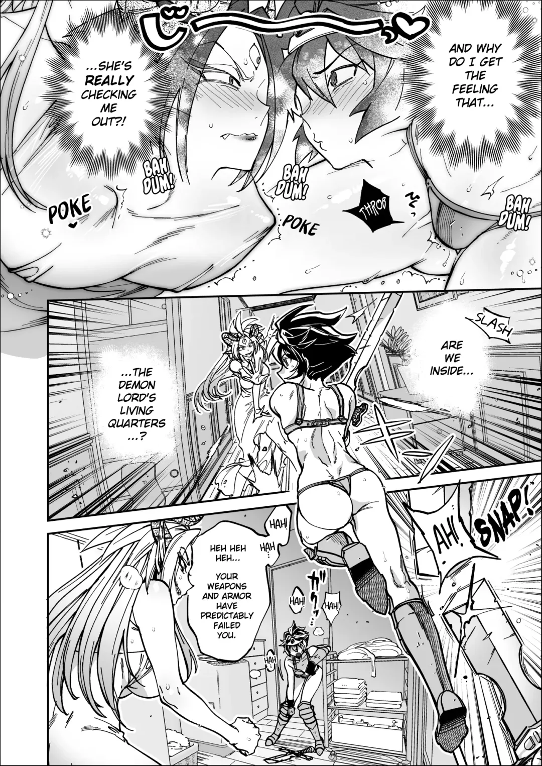[Namboku] Saishuu Kessen de Hajimete Otagai no Sugao Mite Horechatta Yuusha to Maou | Unmasked for the Final Battle! Hero + Demon Lord - Love at First Sight! Fhentai - Page 8