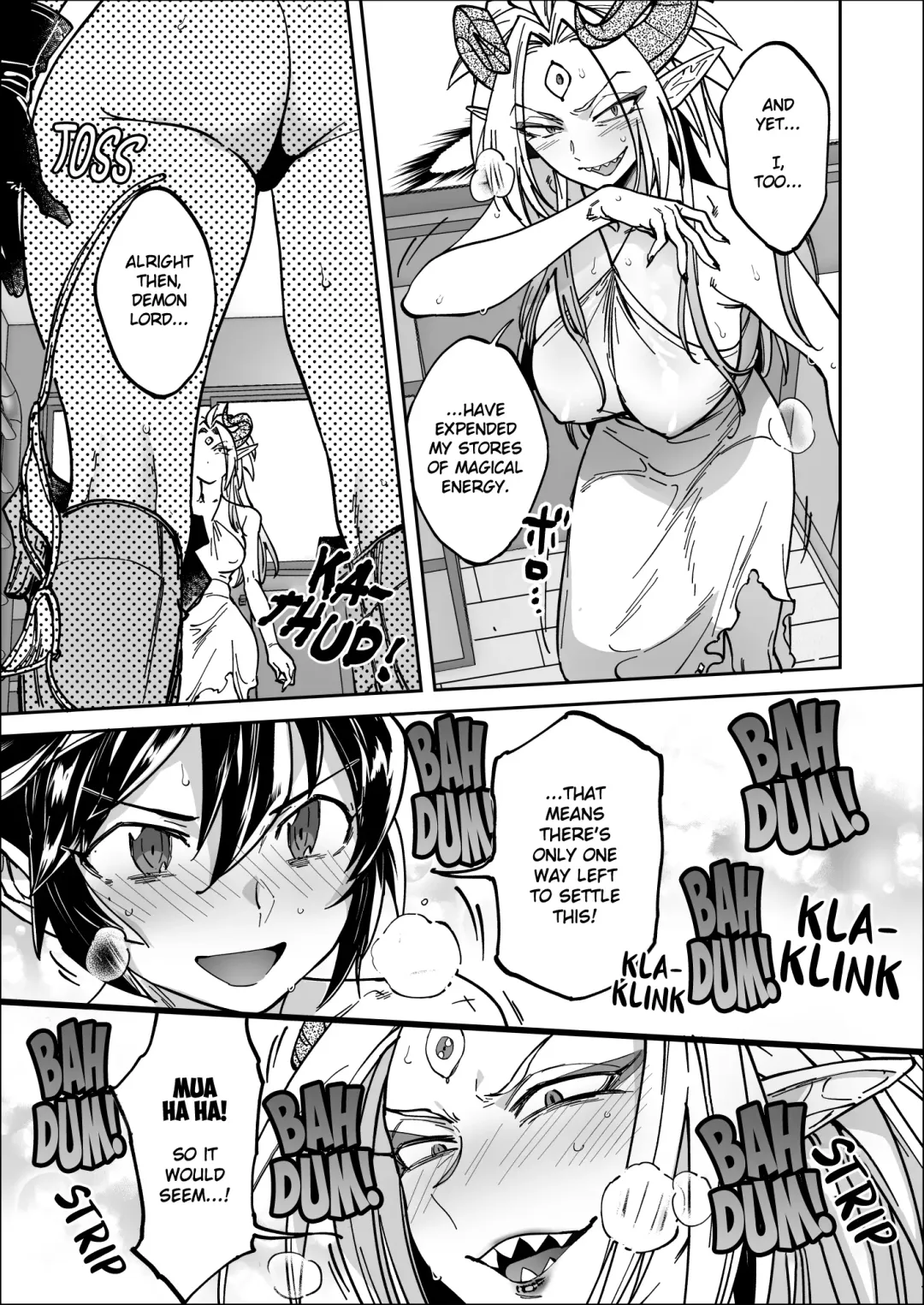 [Namboku] Saishuu Kessen de Hajimete Otagai no Sugao Mite Horechatta Yuusha to Maou | Unmasked for the Final Battle! Hero + Demon Lord - Love at First Sight! Fhentai - Page 9