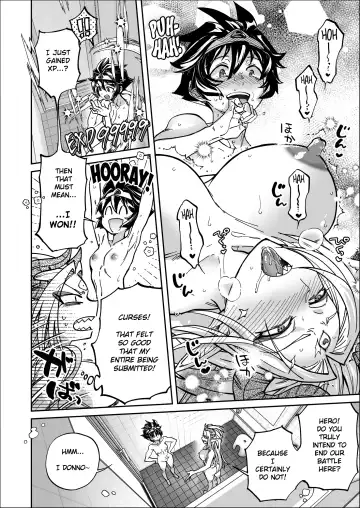 [Namboku] Saishuu Kessen de Hajimete Otagai no Sugao Mite Horechatta Yuusha to Maou | Unmasked for the Final Battle! Hero + Demon Lord - Love at First Sight! Fhentai - Page 30