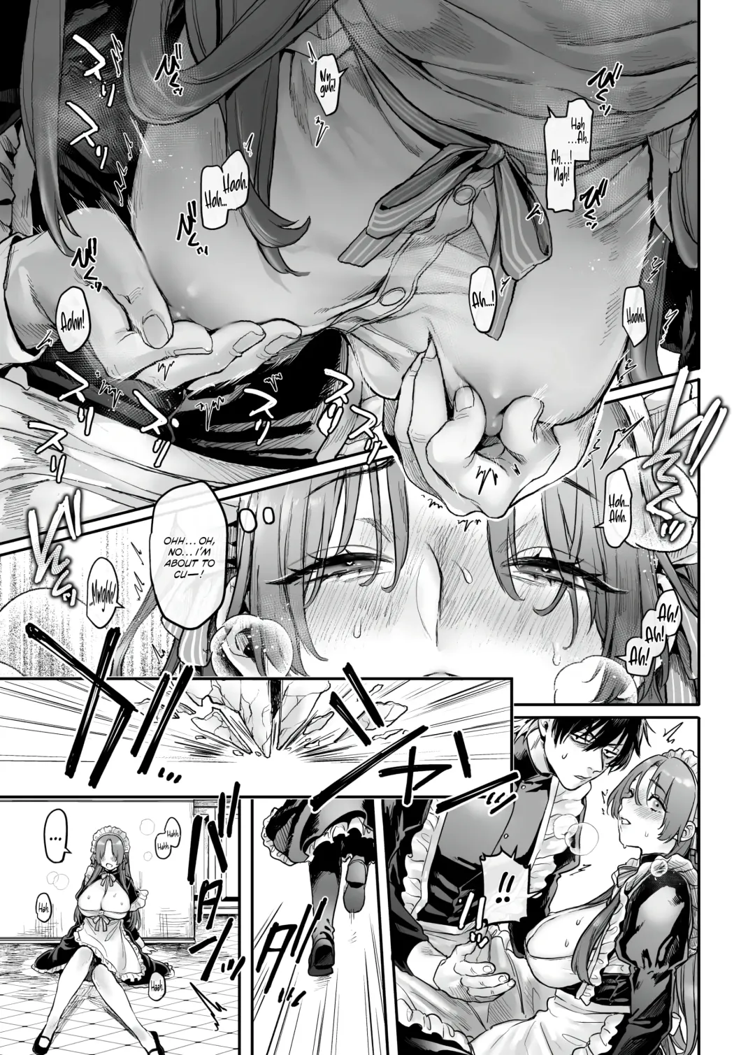 [Rororogi Mogera] Sennyuu! Gakeppuchi Spy no Shakkinhensai RTA ~Josou Maid to Oni Joushi~ | Infiltrate! Debt Repayment RTA of a Spy on the Brink ~The Crossdressing Maid and the Oni Boss~ Fhentai - Page 24