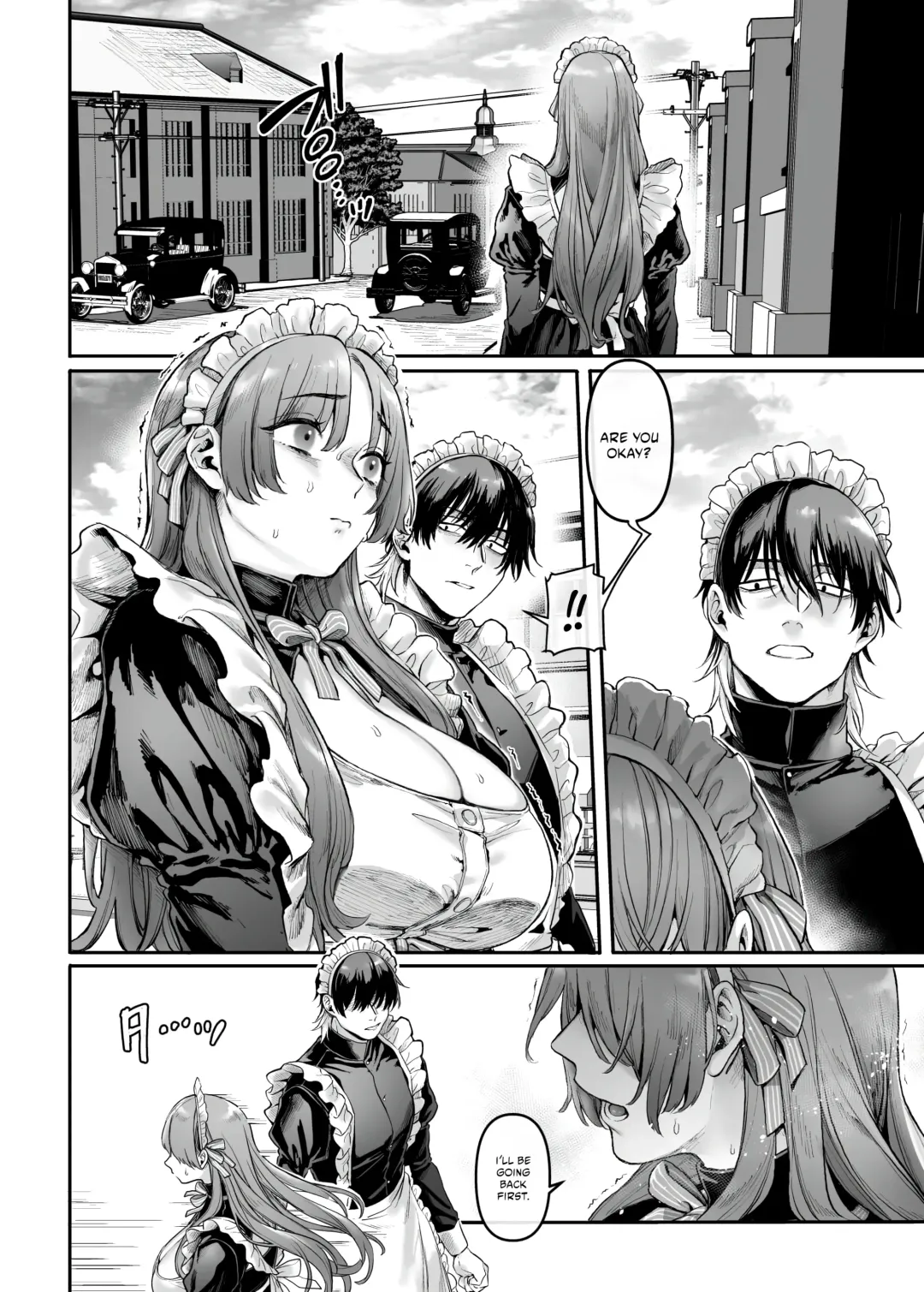 [Rororogi Mogera] Sennyuu! Gakeppuchi Spy no Shakkinhensai RTA ~Josou Maid to Oni Joushi~ | Infiltrate! Debt Repayment RTA of a Spy on the Brink ~The Crossdressing Maid and the Oni Boss~ Fhentai - Page 43