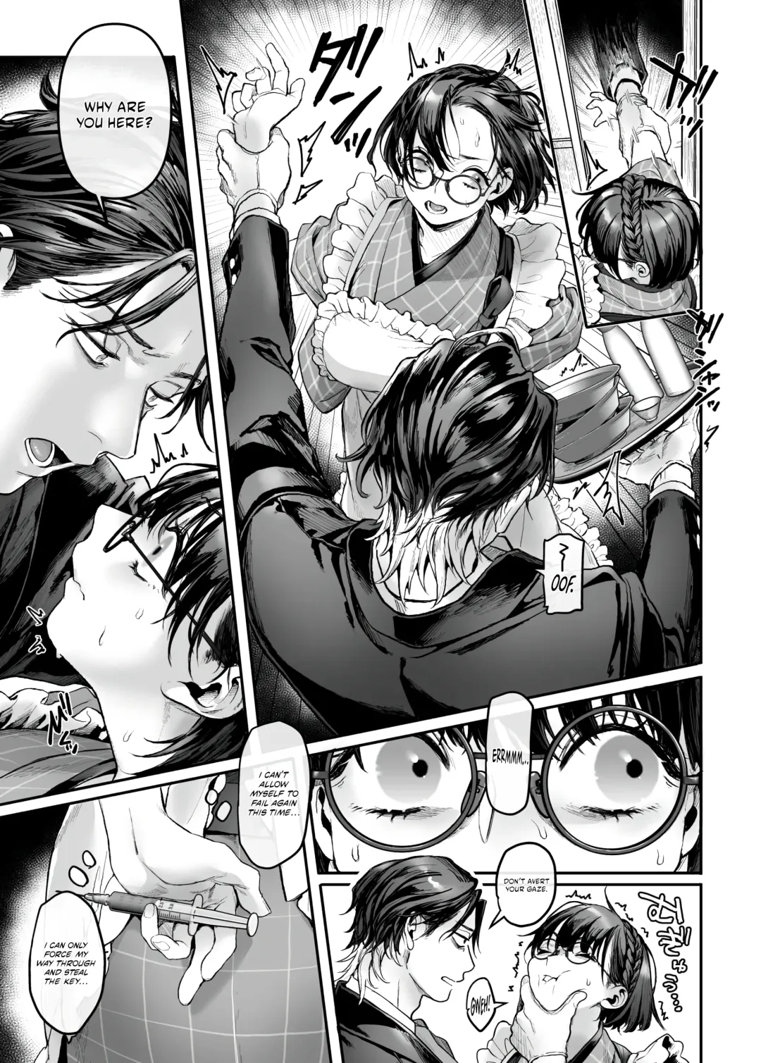 [Rororogi Mogera] Sennyuu! Gakeppuchi Spy no Shakkinhensai RTA ~Josou Maid to Oni Joushi~ | Infiltrate! Debt Repayment RTA of a Spy on the Brink ~The Crossdressing Maid and the Oni Boss~ Fhentai - Page 50