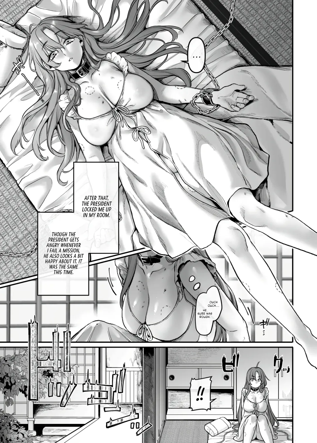 [Rororogi Mogera] Sennyuu! Gakeppuchi Spy no Shakkinhensai RTA ~Josou Maid to Oni Joushi~ | Infiltrate! Debt Repayment RTA of a Spy on the Brink ~The Crossdressing Maid and the Oni Boss~ Fhentai - Page 76