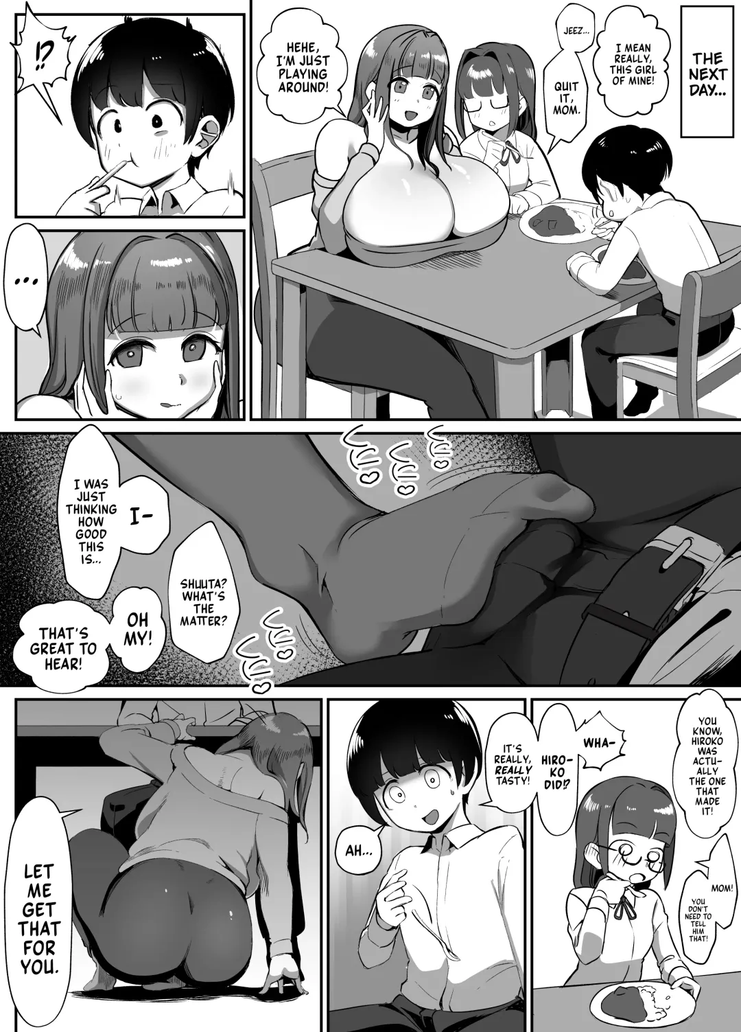 [Akabane Aomori] Kanojo no Mama to... Uwaki Ecchi | Adulterous Sex With My Girlfriend's Mama Fhentai - Page 10