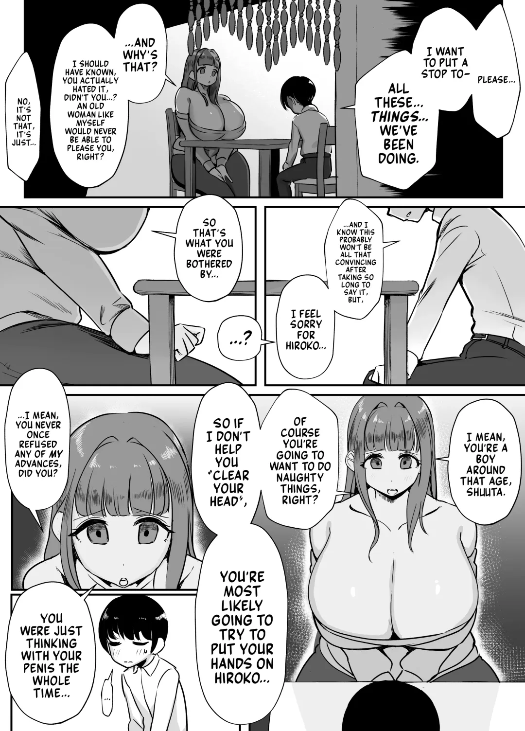 [Akabane Aomori] Kanojo no Mama to... Uwaki Ecchi | Adulterous Sex With My Girlfriend's Mama Fhentai - Page 14