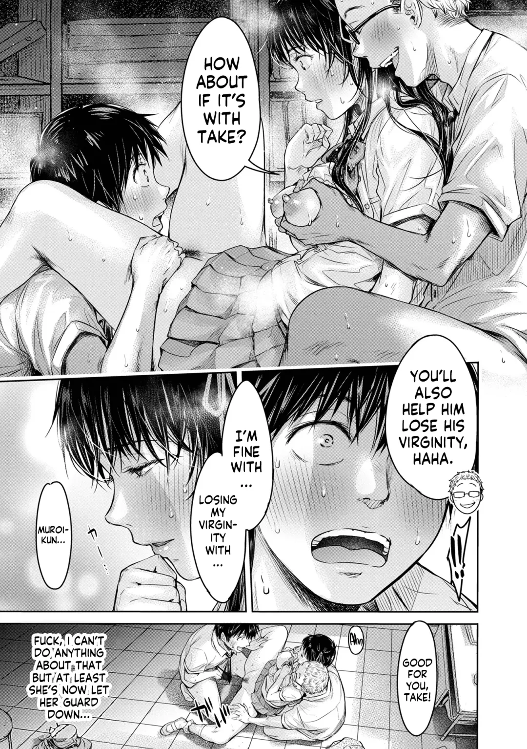 [H9] Kanojo ni Kokuhaku Suru Mae ni Tomodachi ni Nakadashi Sareta... 9 | Before I Could Confess, My Buddy Came Inside of Her... Fhentai - Page 5