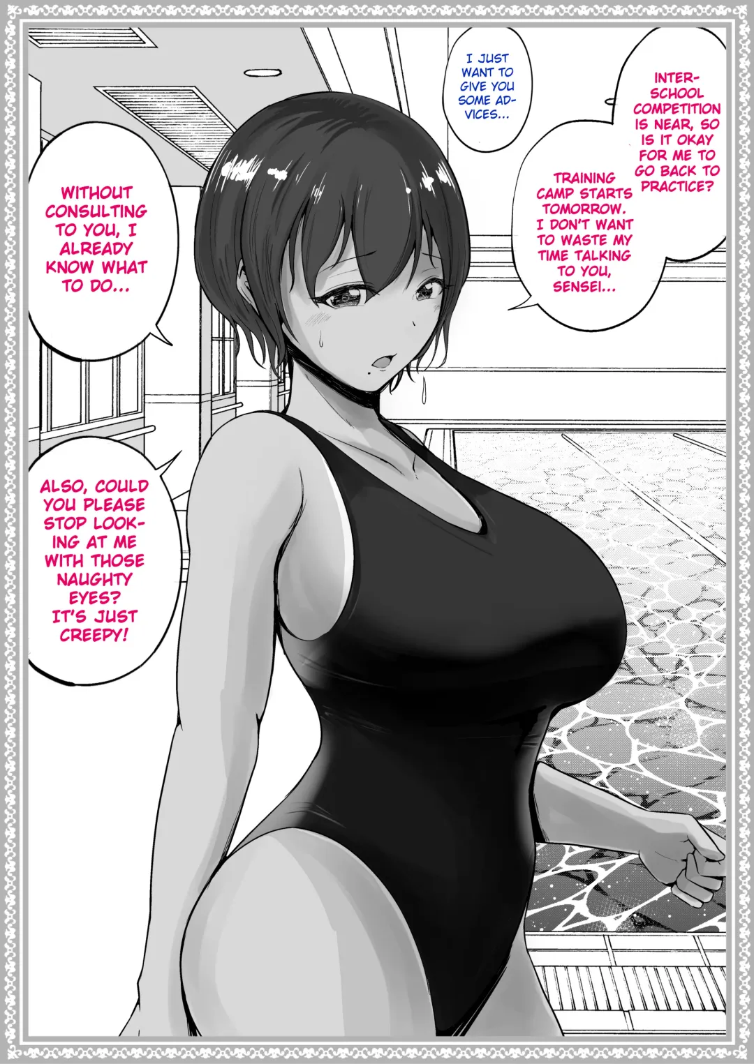 [Syunkarow] Suiei no Jugyou Koutoubu 3-nen Kawade Erina | Swimming Club 3rd year High School Student, Kawade Erina Fhentai - Page 4
