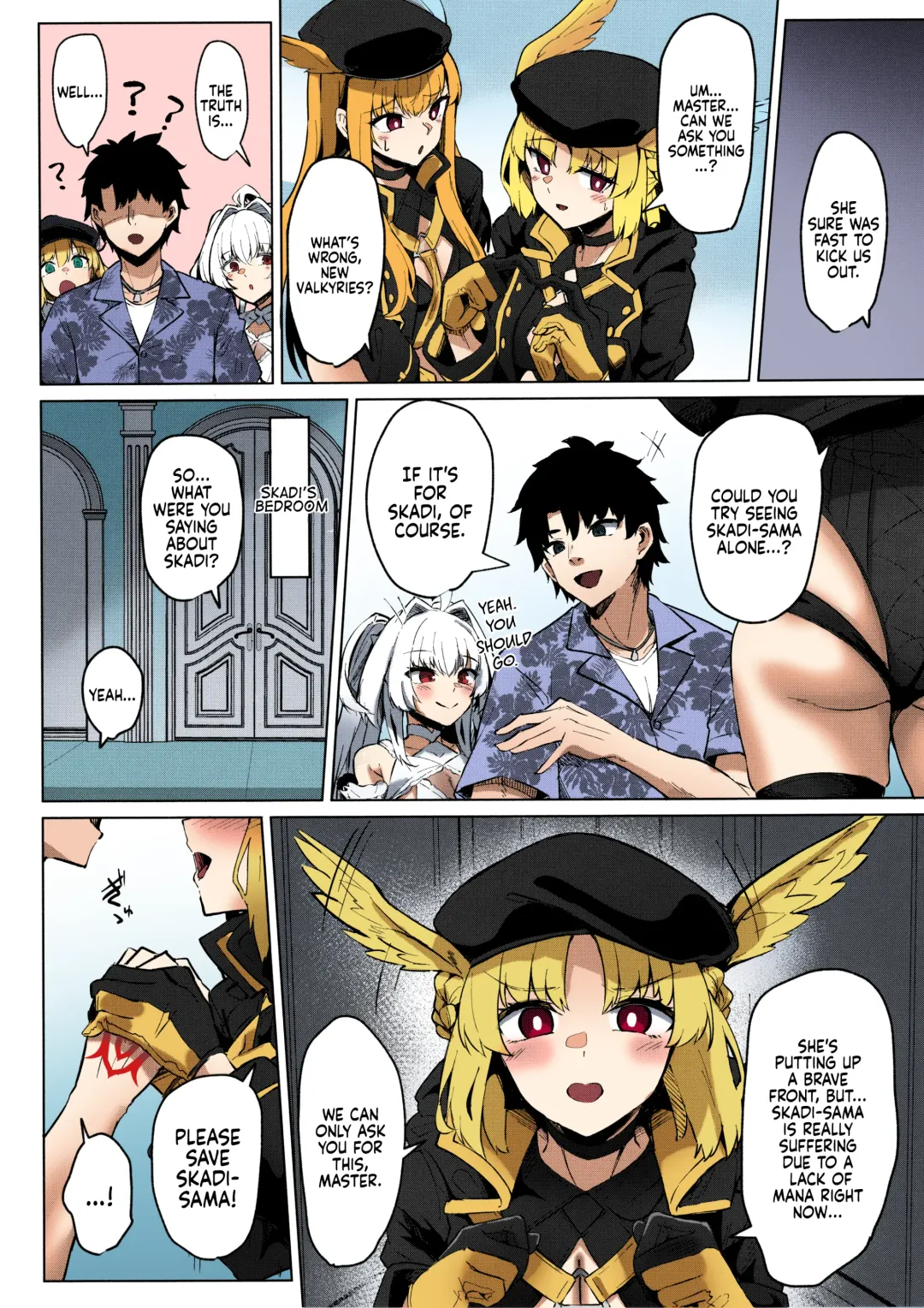 [Kazamitiu] Manatsu no Chaldea Summer Vacation Hanayome Skadi ni Maryoku Kyoukyuu Shite Kekkon Suru Hon Fhentai - Page 6