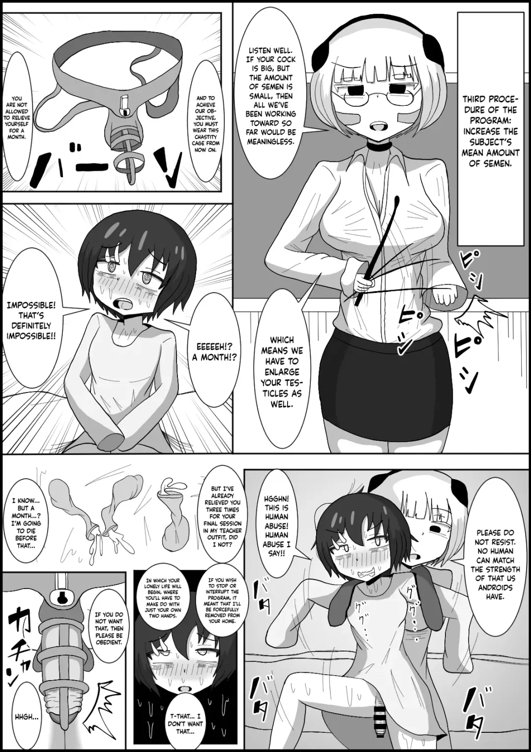 Dosukebe Android to Okonau Futanari Chinpo Eisai Kyouiku Fhentai - Page 14