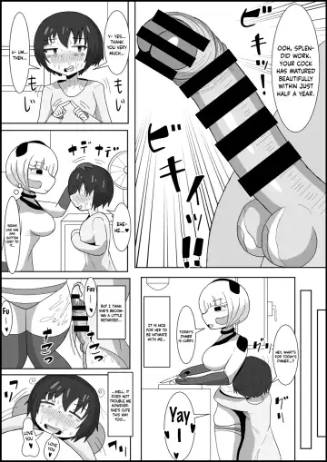 Dosukebe Android to Okonau Futanari Chinpo Eisai Kyouiku Fhentai - Page 13