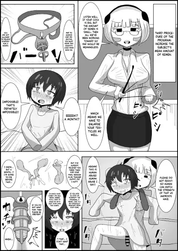 Dosukebe Android to Okonau Futanari Chinpo Eisai Kyouiku Fhentai - Page 14