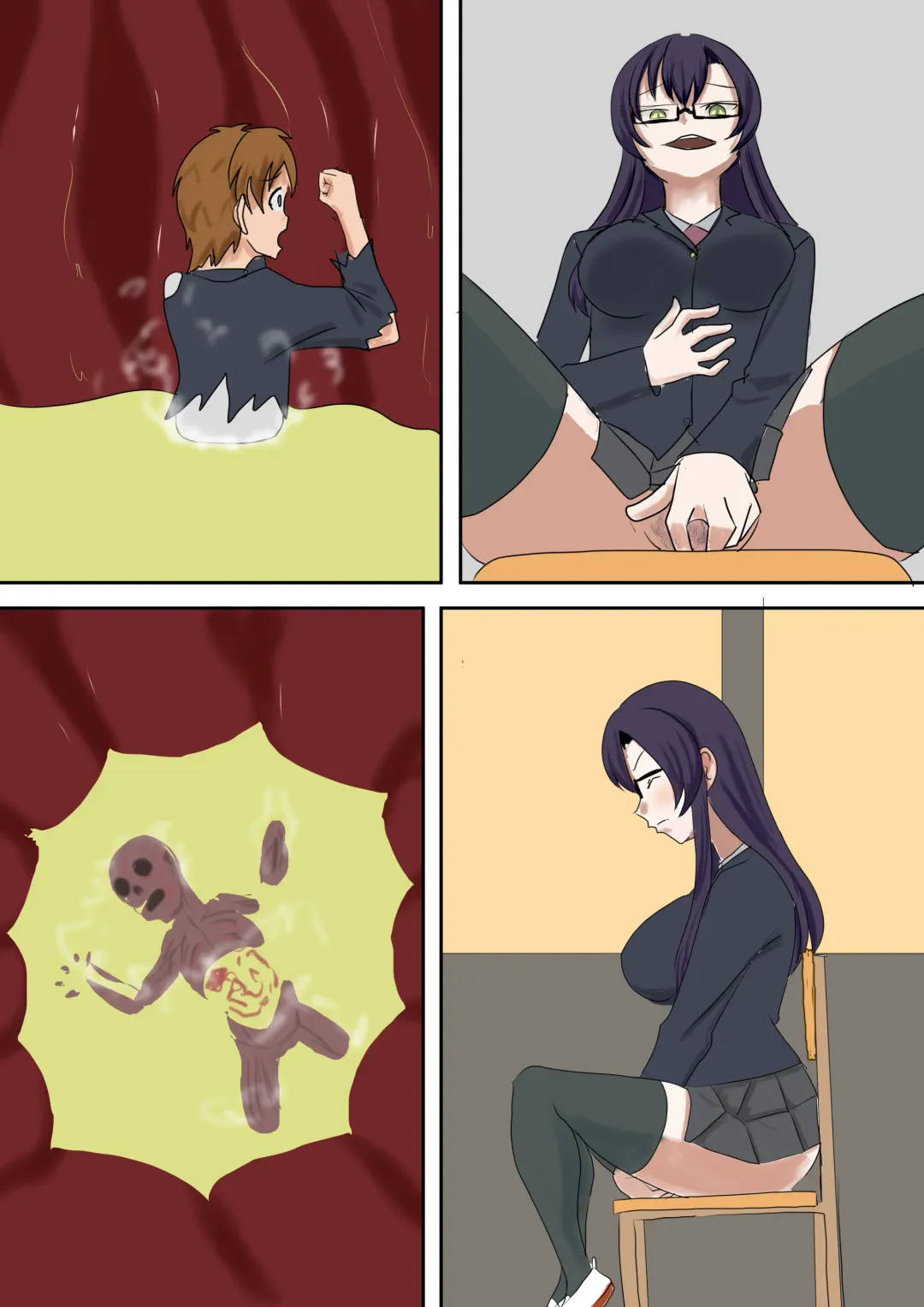 Shool vore Fhentai - Page 3