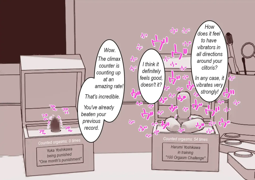 Cli Box ni Batta Onee-chan-tachi no Cli o Ijiri Taosu | Play with my clitoris box sisters. Fhentai - Page 18